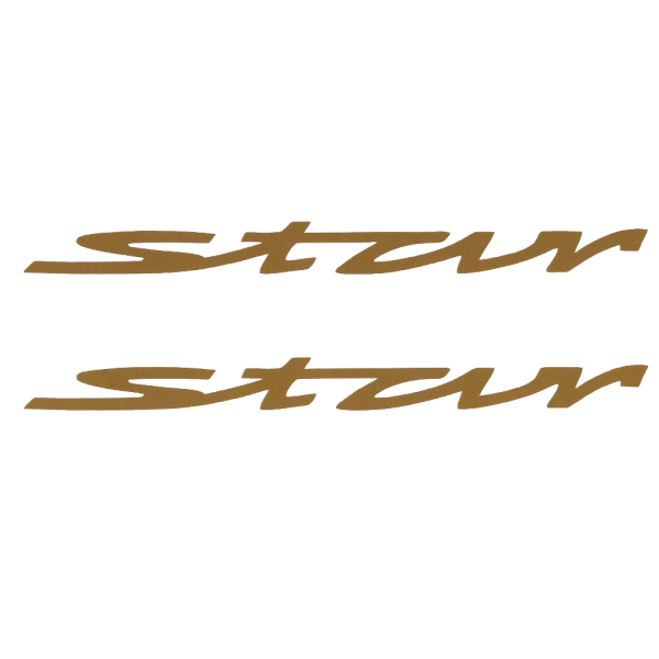 Klebefolie, Tankaufkleber, Simson Star SR4-2 (alt)